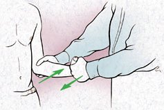 Az infraspinatus �s teres minor rot�tor izmok vizsg�lata 
